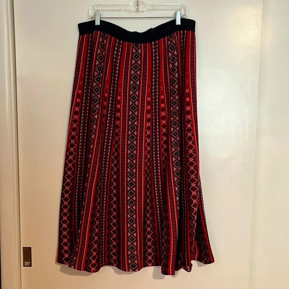 Goldwater Creek Sweater Maxi Skirt XL New W/O Tags